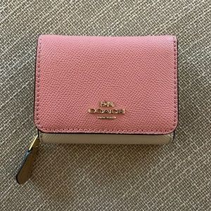 Coach Colorblock Tri-Fold Wallet